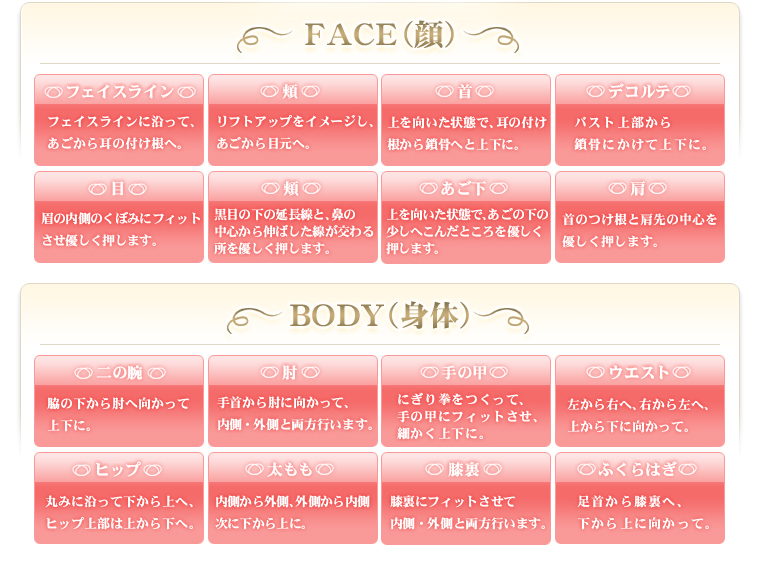 顔だけでなく、ＢＯＤＹにも対応した新設計