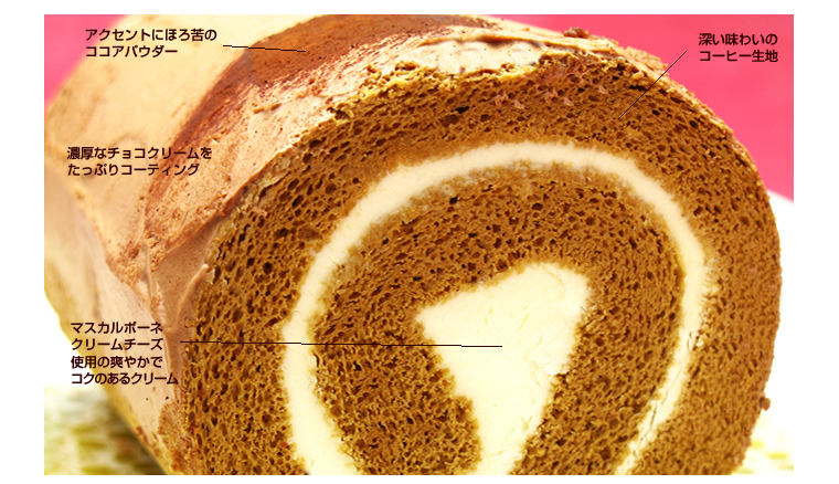 ポエムのロールケーキセット