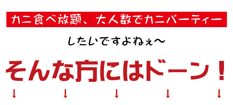 半殻カット済みメガ盛りカニしゃぶ福袋1kg