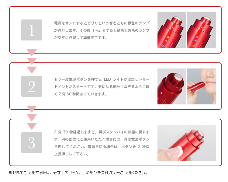 リンクルケア機器 CLEANE RED(クリーネ レッド) 【スキンケア美容機器】