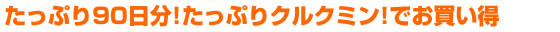 たっぷり90日分ウコミン