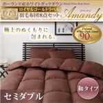 �|�[�����h�Y�z���C�g�_�b�N�_�E�� ���C�����S�[���h���x�� �H�ѕz�c8�_�Z�b�g�yAmandy�z�A�}���f�B �a�^�C�v �Z�~�_�u�� �u���E��