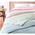 〜天使の肌ざわり〜伸縮ふわふわ2重ガーゼケット【Pleaze】プリーゼ グリーン