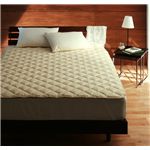 オールシーズン温度調整素材アウトラスト(R)シリーズ【IDEAL】アイディール敷パッド(ダブル) 敷パッド・アイボリー