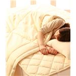 オールシーズン温度調整素材アウトラスト(R)シリーズ【IDEAL】アイディール肌掛布団(ダブル) 肌掛布団・アイボリー