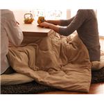 アルミ保温シート入りこたつ掛布団【mito】ミト・4尺長方形サイズ 4尺長方形