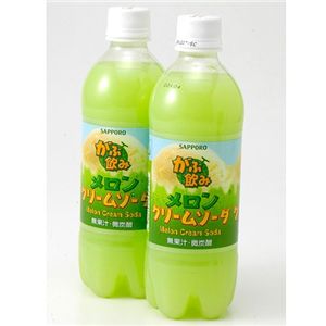 がぶ飲み メロンクリームソーダ 500ml×48本