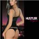HUSTLER　ULTRA SMOOTH TUBE TOP&HIPHUGGER BLACK M/L