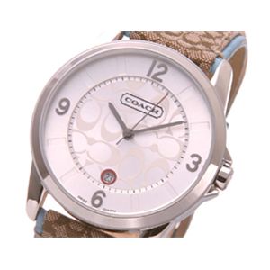 COACH(コーチ) シグネチャー レザーウォッチ 14600859 メンズブルー