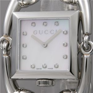 GUCCI（グッチ） 12Pダイヤ レディースブレスウォッチ YA116309