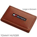 TOMMY HILFIGER �ޥ͡�����å� 3396-4485 TAN/�֥饦��ߥ����͡���