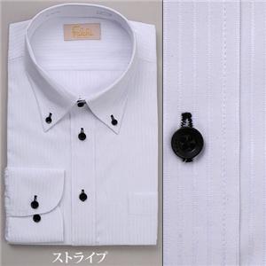 falchi NEW YORK ドレスシャツ F-D2R BK ブラック ストライプ #12 M 39-84 falchi NEW YORK ドレスシャツ F-D2R BK ブラック ストライプ #12 M 39-84