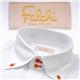 Falchi NewYork メンズ襟ワイドドレスシャツ F-D2W-OR ストライプ（#12） L 41-86