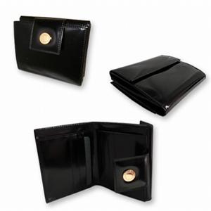 ブルガリ 20079 財布 Wホック２つ折り 財布 BVLGARI  ブラック 第2画像