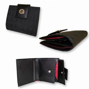 ブルガリ 22250 2つ折り 財布 ブラック BVLGARI