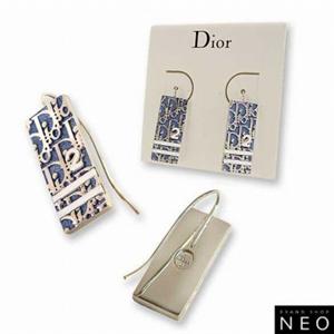 Christian Dior クリスチャン ディオール D69391 トロッター ピアス  ブルー