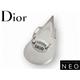 クリスチャン ディオール D80645 プレート リング ホワイト×シルバー Christian Dior  シルバー×ホワイト