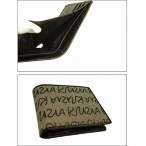 クリツィア 506.702.345 TABAC 2つ折り 財布 KRIZIA ベージュ×ブラウン