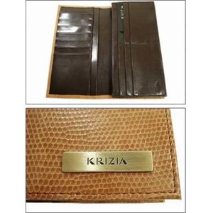 クリツィア 506.705.359DUNE 2つ折り長財布 KRIZIA キャメル