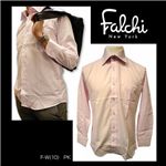 Falchi NewYork（ファルチ ニューヨーク） メンズドレスシャツ F-W-PK　#10（ピンク） Mサイズ（39-82）