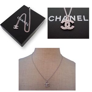 CHANEL(シャネル) A28942S/CR CCマーク ネックレス シルバー 