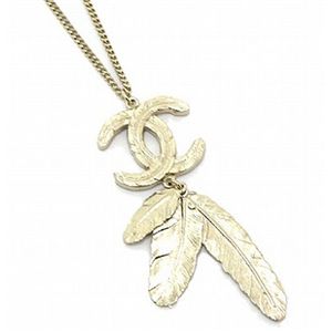 CHANEL(シャネル) ネックレス(ココマーク&フェザー) A38977/G CHANEL(シャネル) ネックレス(ココマーク&フェザー) A38977/G