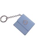 BVLGARI(ブルガリ) 22954 キーリング付小物入れ ライトブルー