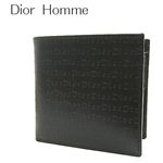 Dior HOMME（ディオールオム）2つ折り財布（小銭入れ付き） CDHC2002 ブラック
