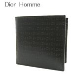 Dior HOMME(ディオールオム)2つ折り財布(小銭入れ付き) CDHC2002 ブラック