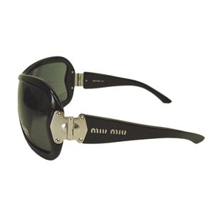 MIUMIU (ミュウミュウ) MU01GS 1AB1A1 BK/スモーク サングラス
