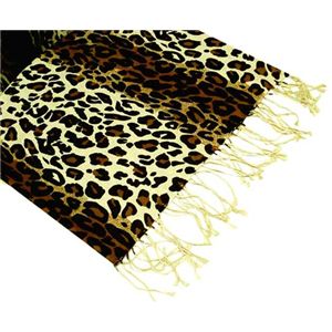 TOLANI(トラニ) Animal Print 2323-Leopard ストール
