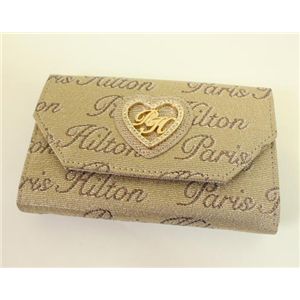 PARIS HILTON パリスヒルトン 3ッ折り財布 WACA0413 DesireLine ゴールド×ブロンズ PARIS HILTON パリスヒルトン 3ッ折り財布 WACA0413 DesireLine ゴールド×ブロンズ