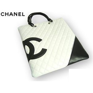 CHANEL(シャネル) A28126 WH/BK カンボンライン バッグ