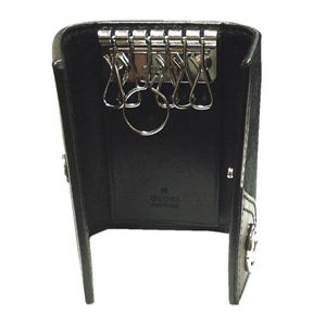 GUCCI (グッチ) 181680 FAFXN 1000 6連キーケース ブラック