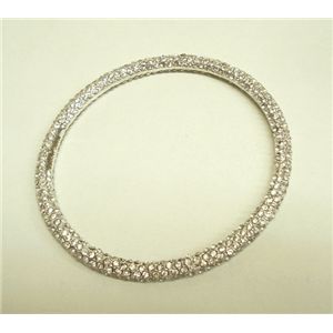MARC BY MARC JACOBS ラインストーンバングル 46301 SILVER シルバー ブレスレット