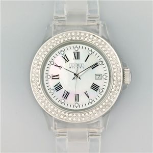 HEB milano（へブ ミラノ） 腕時計 28000ALLS00002 j basic swarovski white 