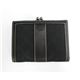COACH(コーチ)ハンプトンズシグネチャー 6K11 SV/BK フレームド フレンチパース 二つ折財布 シルバー/ブラック 