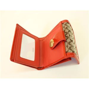 COACH(�R�[�`)�G���S�p�e���g�V�O�l�`���[ 41075 BKHRO �j���[�t�����`�p�[�X 2�܍��z �J�[�L/���[�Y