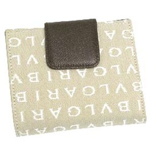 BVLGARI �u���K�� 25129 LETTERE ���^�[�� �_�u���z�b�N���z �x�[�W���~�_�[�N�u���E���~�V���o�[