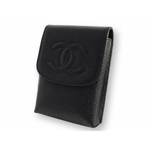 CHANEL（シャネル） A13511BK キャビアスキン シガレットケース ブラック