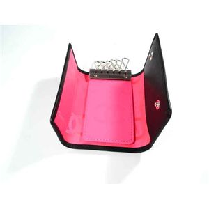 CHANEL(シャネル) A26723 BK/WH カンボン 6連 キーケース