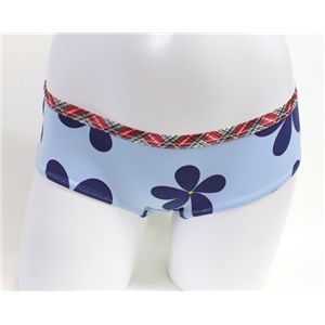 propaganda girl プロパガンダ ガール アンダーウェア ss51008 lightblue 花柄ボーイショート Sサイズ