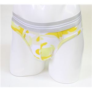 propaganda プロパガンダ メンズアンダーウェア SS35014 YELLOW 迷彩カップブリーフ XLサイズ