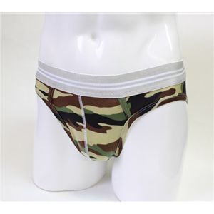 propaganda プロパガンダ メンズアンダーウェア SS35014 OLIVE 迷彩カップブリーフ Lサイズ