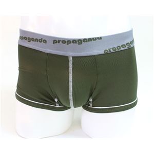 propaganda プロパガンダ メンズアンダーウェア SS31009-3302 OLIVE メッシュパイピングボクサー XLサイズ