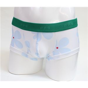 propaganda プロパガンダ メンズアンダーウェア SS330300102 WHITE 花柄ローライズ Lサイズ