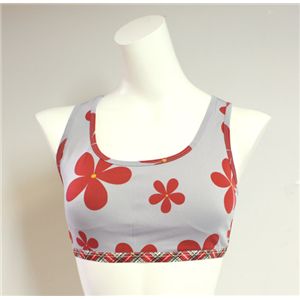 propaganda girl プロパガンダ ガール アンダーウェア ss65001 glay 花柄スポーツブラ Sサイズ