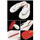 PRADA SPORTS LUNA ROSSA �i�v���_�X�|�[�c ���i���b�T�j �T���_�� LUY006 FLIP FLOP-WHITE+RED �T�C�Y5/6