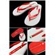 PRADA SPORTS LUNA ROSSA iv_X|[c ibTj T_ LUY006 FLIP FLOP-RED+WHITE TCY9/10