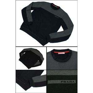 PRADA SPORTS (プラダスポーツ) スウェット SJM389 FELPA LASER